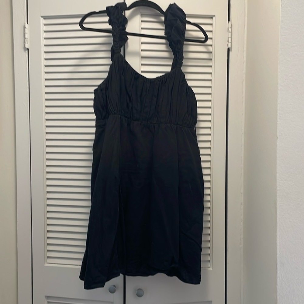 Abercrombie Linen Blend Dress w/ Pockets